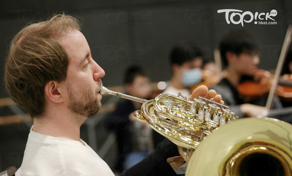 法国号音乐家Felix Klieser。 （车耀开摄）